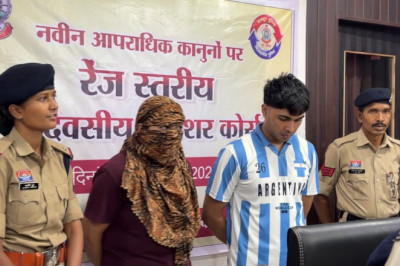 नेहरू नगर में बुजुर्ग महिला से सोने की चैन झपटमारी, दो आरोपी गिरफ्तार; वारदात में इस्तेमाल स्कूटी पर भी कार्रवाई