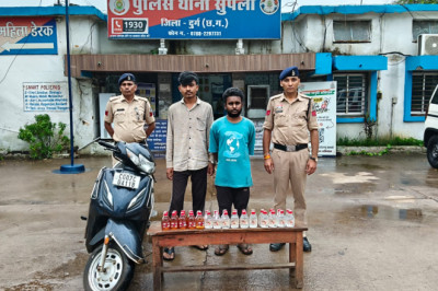 सुपेला पुलिस की कार्रवाई: अवैध शराब परिवहन करते 2 आरोपी गिरफ्तार, शराब और ₹350 नकद जब्त