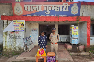 कुम्हारी में 6.350 किलो गांजा जब्त, बिक्री के लिए ग्राहक तलाश रहा आरोपी गिरफ्तार