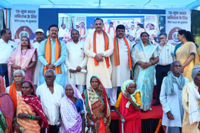 छत्तीसगढ़ में टीबी उन्मूलन की दिशा में बड़ा कदम, पहली बार 4 विकासखंड टीबी मुक्त घोषित; 4676 पंचायतों का सम्मान...
