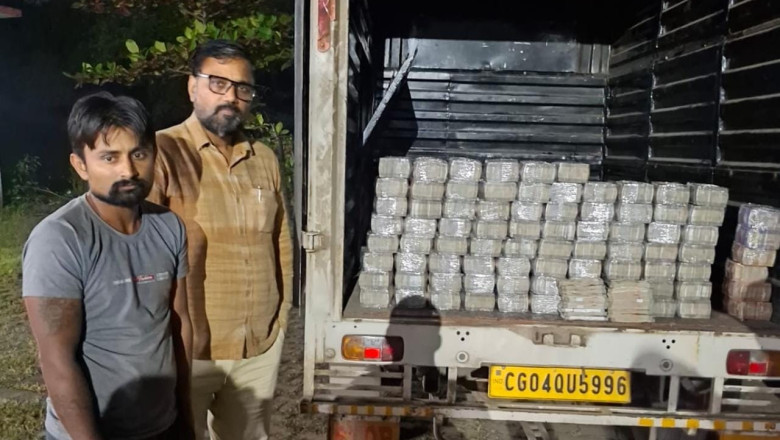 दुर्ग में पिकअप के गुप्त चेंबर से 4 करोड़ रुपये बरामद, दो लोग हिरासत में