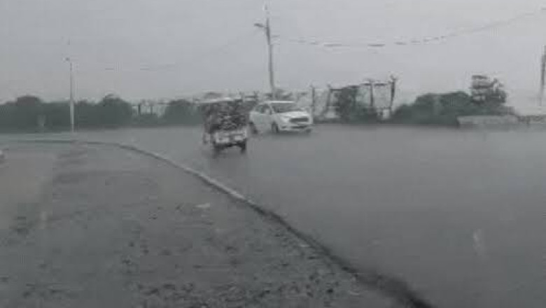 अर्नब तूफान का असर: रायपुर, गरियाबंद और रायगढ़ में बारिश, 5 जिलों में रेड अलर्ट